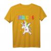 Kinder 6. Geburtstag Mädchen 2014 Einhorn Party Geschenk T-Shirt - Lustiges Geburtstagsgeschenk für kleine Einhorn-Fans zum 6. Geburtstag