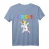 Kinder 6. Geburtstag Mädchen 2014 Einhorn Party Geschenk T-Shirt - Lustiges Geburtstagsgeschenk für kleine Einhorn-Fans zum 6. Geburtstag