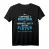 Stolzer Bruder Spruch Schwester T-Shirt – Liebe, Freundschaft & Familienzusammenhalt