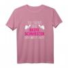 Lustiges Schwester T-Shirt - Beste Schwester der Welt mit witzigem Spruch, ideales Geschenk zum Geburtstag