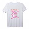 HapDog Geschenk für die beste kleine Schwester - Persönliches T-Shirt mit Spruch