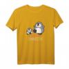 Kinder Große Schwester 2021 T-Shirt mit Pinguin - Perfektes Geschenk zur Schwangerschaftsverkündung, Babyparty & Baby-Shower für Mädchen