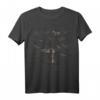 Dark Academia Cottagecore Pilz Schmetterling Motiv T-Shirt – Idyllisches Landhausleben, perfekt als Geschenk für Natur- und Landleben-Fans