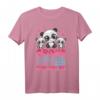 Große Schwester von Zwillingen Panda Baby T-Shirt – Süßes Geschenk zur Babyankündigung für Töchter, perfekt für Kindergarten & Schule
