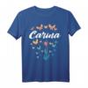Carina Geburtstag Schwester Schmetterling Pusteblume Name T-Shirt – Personalisierte Naturmotive für Geburtstagsgeschenke