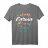 Carina Geburtstag Schwester Schmetterling Pusteblume Name T-Shirt – Personalisierte Naturmotive für Geburtstagsgeschenke