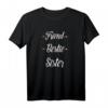 Freund Bestie Seele Schwester T-Shirt für 2, 3 oder 4 Mädchen – Perfektes Geschenk für Freundinnen, Schwestern & besondere Anlässe
