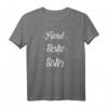 Freund Bestie Seele Schwester T-Shirt für 2, 3 oder 4 Mädchen – Perfektes Geschenk für Freundinnen, Schwestern & besondere Anlässe