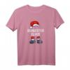 Schwester Claus Weihnachten Partnerlook Weihnachtsmann T-Shirt – Lustiges Weihnachtsgeschenk für Familie und Freunde