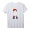 Schwester Claus Weihnachten Partnerlook Weihnachtsmann T-Shirt – Lustiges Weihnachtsgeschenk für Familie und Freunde