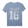 Sweet Sixteen Mädchen T-Shirt - Vintage Varsity Design für 16. Geburtstag, Trendiges Girly Geschenk für Tochter, Schwester, Nichte & Freundinnen