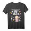 Baby Schwester verraten - Lustiges Baby T-Shirt für große Schwester mit Aufschrift 'I'm Get a Baby Sister' – Perfekt für Schwangerschaftsankündigungen & Geschwistergeschenke