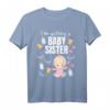 Baby Schwester verraten - Lustiges Baby T-Shirt für große Schwester mit Aufschrift 'I'm Get a Baby Sister' – Perfekt für Schwangerschaftsankündigungen & Geschwistergeschenke