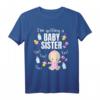 Baby Schwester verraten - Lustiges Baby T-Shirt für große Schwester mit Aufschrift 'I'm Get a Baby Sister' – Perfekt für Schwangerschaftsankündigungen & Geschwistergeschenke