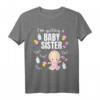 Baby Schwester verraten - Lustiges Baby T-Shirt für große Schwester mit Aufschrift 'I'm Get a Baby Sister' – Perfekt für Schwangerschaftsankündigungen & Geschwistergeschenke
