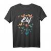 Elif Geburtstag Schwester T-Shirt mit Schmetterling und Pusteblume - Personalisierte Namensgeschenkidee