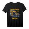 Tausche Schwester gegen Bagger Kinder T-Shirt – Lustiges Geschenk für Jungs, Mädels & Baggerliebhaber zum Geburtstag, Weihnachten & mehr
