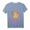 Kinder Große Schwester 2023 Katze T-Shirt – Süßes Babyparty Geschenk für Mädchen, die bald Geschwister werden, mit Herzballons