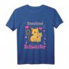 Kinder Große Schwester 2023 Katze T-Shirt – Süßes Babyparty Geschenk für Mädchen, die bald Geschwister werden, mit Herzballons
