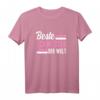 Beste Schwester der Welt - Süßes Vintage Geschenk T-Shirt für Geburtstag, Weihnachten & werdende Schwestern