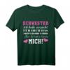 Schwester ich habe versucht für dich das perfekte Geschenk T-Shirt - Lustiges Geschenkidee für Bruder zum Geburtstag & Weihnachten
