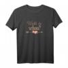 Große Schwester 2021 T-Shirt - Schwangerschaftsverkündung & Geschenk für angehende große Schwestern mit Blumen & Rückenaufdruck