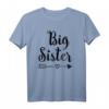 Big Sister Schwester Est. 2019 T-Shirt – Süßes Babyankündigungsgeschenk für große Schwestern, perfekt für Baby Shower & Geburtstagsüberraschungen