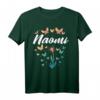 Naomi Geburtstags T-Shirt für Schwester mit Schmetterling und Pusteblume - Personalisierte Namensgeschenkidee
