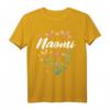 Naomi Geburtstags T-Shirt für Schwester mit Schmetterling und Pusteblume - Personalisierte Namensgeschenkidee