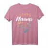 Naomi Geburtstags T-Shirt für Schwester mit Schmetterling und Pusteblume - Personalisierte Namensgeschenkidee