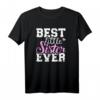 Beste kleine Schwester T-Shirt - Geschenk für stolze Schwestern bei Babyankündigung & Geburt