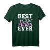 Beste kleine Schwester T-Shirt - Geschenk für stolze Schwestern bei Babyankündigung & Geburt