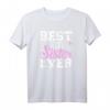 Beste kleine Schwester T-Shirt - Geschenk für stolze Schwestern bei Babyankündigung & Geburt