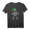 Kleine Schwester Elfe Partnerlook T-Shirt für Familien Weihnachten - Lustiges Weihnachtsdesign für Töchter, Schwestern & Freunde