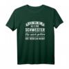 Ich bin die Kleine Schwester - Lustiges Schwester T-Shirt für Familienfans & Geschwister-Liebhaber