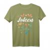Joleen Geburtstag Schwester T-Shirt mit Schmetterling, Pusteblume und Namen – Personalisierte Geschenkidee zu Geburtstagen
