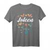 Joleen Geburtstag Schwester T-Shirt mit Schmetterling, Pusteblume und Namen – Personalisierte Geschenkidee zu Geburtstagen