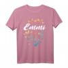 Emmi Geburtstag Schwester T-Shirt mit Schmetterling und Pusteblume - Personalisiertes Geschenk mit Namen, klassisch geschnitten