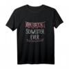 Beste Schwester Ever Geschenk Idee Schwester T-Shirt – Lustiges und liebevolles Geschenk für Weihnachten & Geburtstag