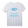 So sieht ein richtig cooler Bruder aus T-Shirt – Perfektes Geschenk für Brüder und Geschwister, klassisch geschnitten mit doppeltem Saum