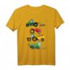 4 Traktoren & Landmaschinen T-Shirt für Jungen – Bauernhof-Landmaschinen Geschenkidee für Kinder, Traktorfahrer & Landwirtskinder