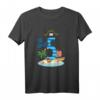 Kinder 5. Geburtstag Pirat T-Shirt für Jungen mit Schiff, Schatzkiste & Totenkopf - Perfektes Geburtstagsoutfit & Geschenkidee