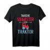 Tausche Schwester gegen Traktor Bruder T-Shirt - Stolzes Geschwister Geschenk für werdende Familienmitglieder