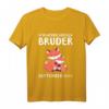 Kinder Ich werde Bruder September 2022 T-Shirt – Personalisiertes Baby- und Geschwistergeschenk