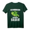 Ich Werde Großer Bruder Dinosaurier T-Shirt - Perfektes Geschenk zur Geschwisterankündigung für den großen Bruder
