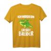 Ich Werde Großer Bruder Dinosaurier T-Shirt - Perfektes Geschenk zur Geschwisterankündigung für den großen Bruder