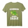 Ich Werde Großer Bruder Dinosaurier T-Shirt - Perfektes Geschenk zur Geschwisterankündigung für den großen Bruder