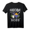 Ich Bin Der Große Bruder Das Macht Mich Zum Boss Dinosaurier T-Shirt - Lustiges Kinder T-Shirt für werdende große Brüder