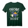 Ich Bin Der Große Bruder Das Macht Mich Zum Boss Dinosaurier T-Shirt - Lustiges Kinder T-Shirt für werdende große Brüder