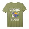 Ich Bin Der Große Bruder Das Macht Mich Zum Boss Dinosaurier T-Shirt - Lustiges Kinder T-Shirt für werdende große Brüder